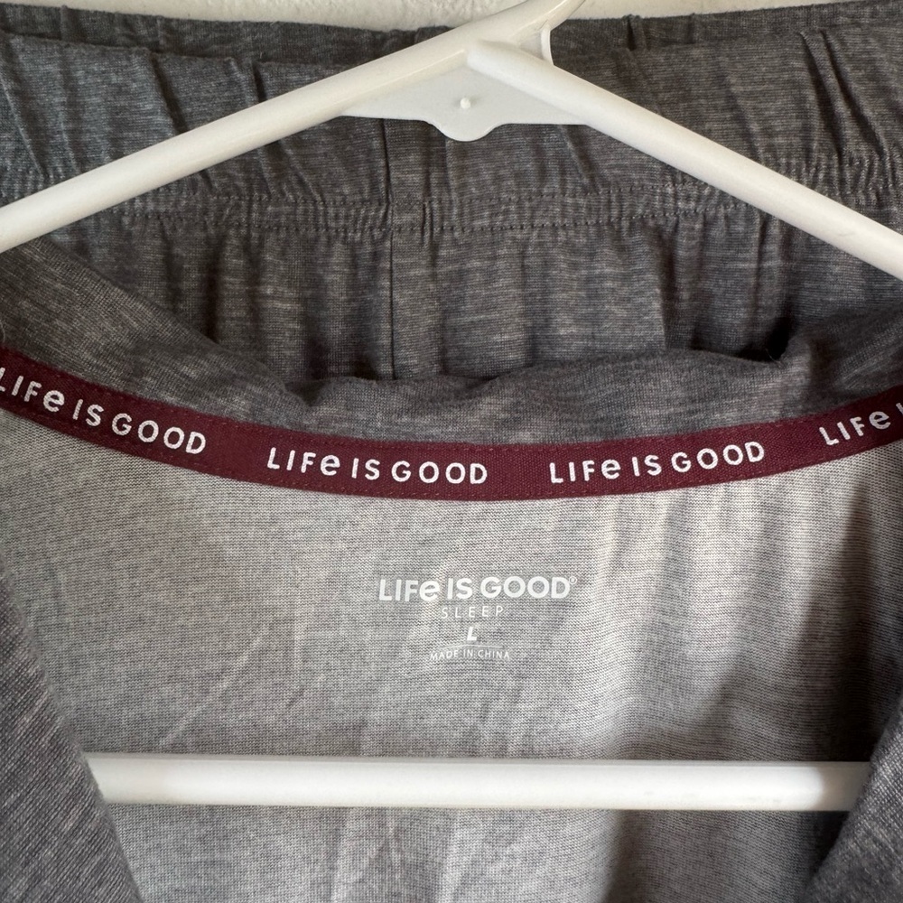 LIFE IS GOOD Pajama Set - Picture 3 of 12